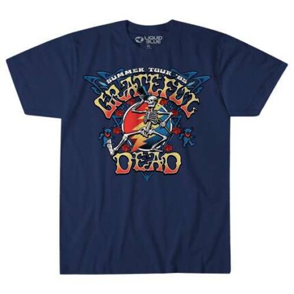 Liquid Blue 'Strutting Skelly' Grateful Dead T-Shirt