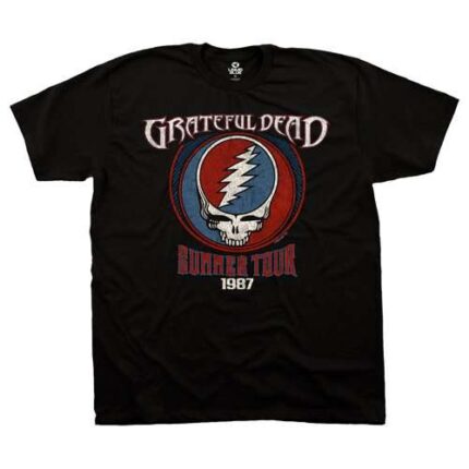 Liquid Blue 'Summer 87' Grateful Dead Ring Spun T-Shirt