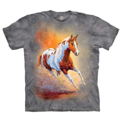 The Mountain 'SUNSET GALLOP' Tie-Dye T-Shirt