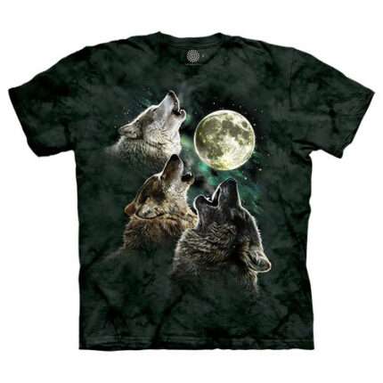 The Mountain 'THREE WOLF MOON' Tie-Dye T-Shirt