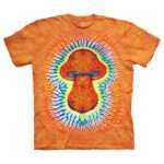 The Mountain 'TIE-DYE MUSHROOM' Tie-Dye T-Shirt