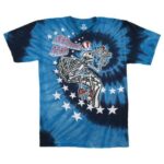Liquid Blue 'Uncle Sam I Am' Grateful Dead Tie-Dye T-Shirt