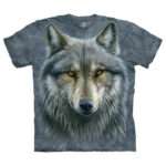 The Mountain 'WARRIOR WOLF' Tie-Dye T-Shirt
