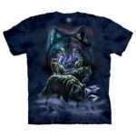 The Mountain 'WOLF PACK' Tie-Dye T-Shirt