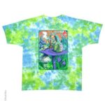 Liquid Blue 'Wonderland' Light Fantasy Tie Dye T-Shirt