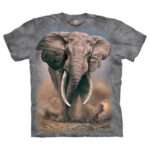 The Mountain 'AFRICAN ELEPHANT' Tie-Dye T-Shirt