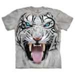 The Mountain 'BIG FACE TRIBAL W TIGER' Tie-Dye T-Shirt