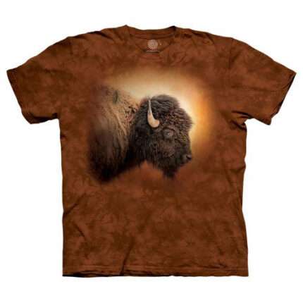 The Mountain 'BISON SUNSET' Tie-Dye T-Shirt