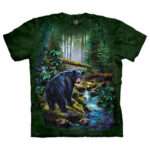 The Mountain 'BLACK BEAR FOREST' Tie-Dye T-Shirt