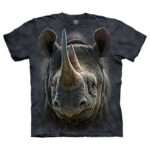 The Mountain 'BLACK RHINO' Tie-Dye T-Shirt