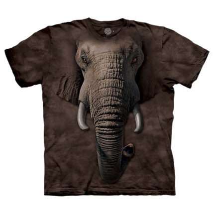 The Mountain 'ELEPHANT FACE' Tie-Dye T-Shirt