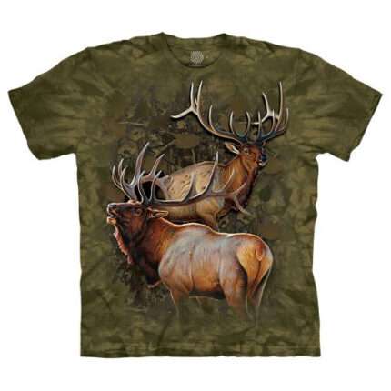 The Mountain 'ELK DUO' Tie-Dye T-Shirt