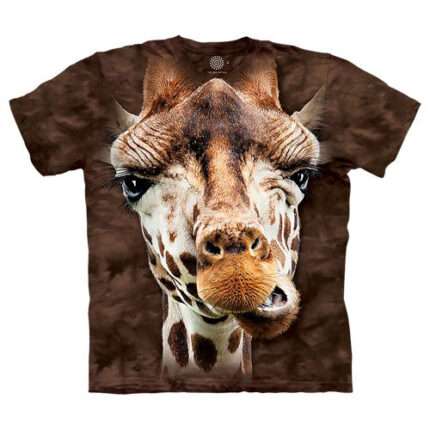 The Mountain 'GIRAFFE' Tie-Dye T-Shirt