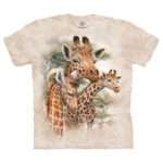 The Mountain 'GIRAFFES' Tie-Dye T-Shirt