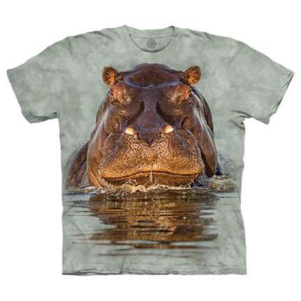 The Mountain 'HIPPO' Tie-Dye T-Shirt