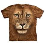 The Mountain 'LION WARRIOR' Tie-Dye T-Shirt