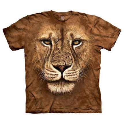 The Mountain 'LION WARRIOR' Tie-Dye T-Shirt