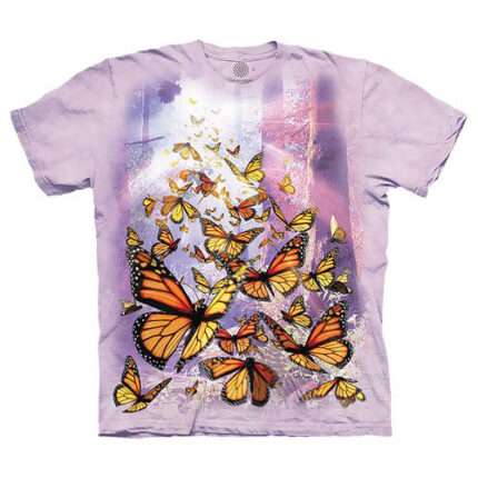 The Mountain 'MONARCH BUTTERFLIES' Tie-Dye T-Shirt