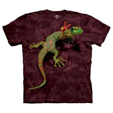 The Mountain 'PEACE OUT GECKO' Tie-Dye Youth T-Shirt