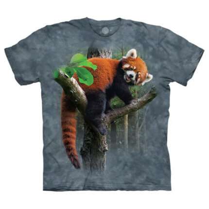 The Mountain 'RED PANDA TREE' Tie-Dye T-Shirt