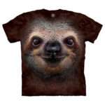 The Mountain 'SLOTH FACE' Tie-Dye T-Shirt