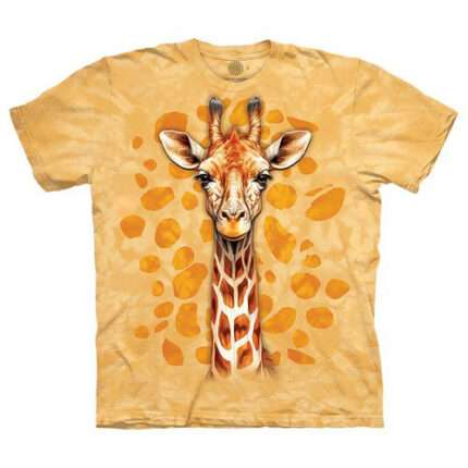 The Mountain 'SPOTTED GIRAFFE' Tie-Dye T-Shirt