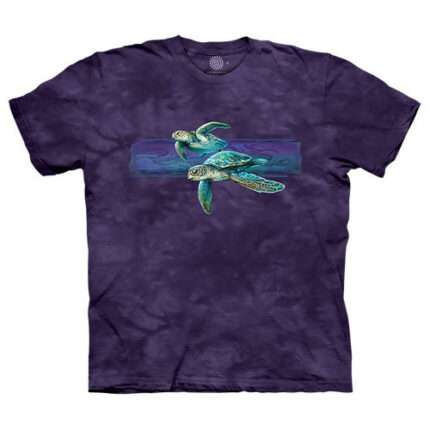 The Mountain 'TURTLE HARMONY BAND' Tie-Dye T-Shirt