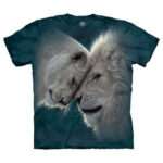 The Mountain 'WHITE LIONS LOVE' Tie-Dye T-Shirt