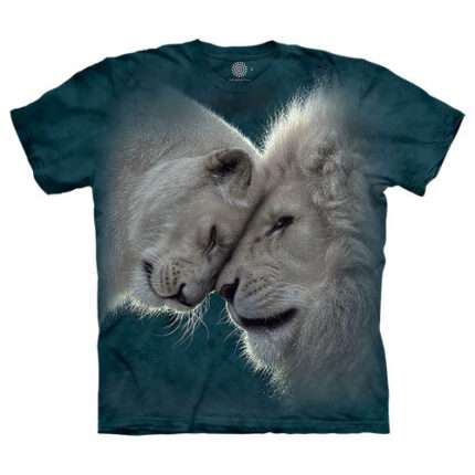 The Mountain 'WHITE LIONS LOVE' Tie-Dye T-Shirt