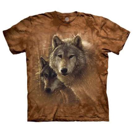 The Mountain 'WOODLAND COMPANIONS' Tie-Dye T-Shirt